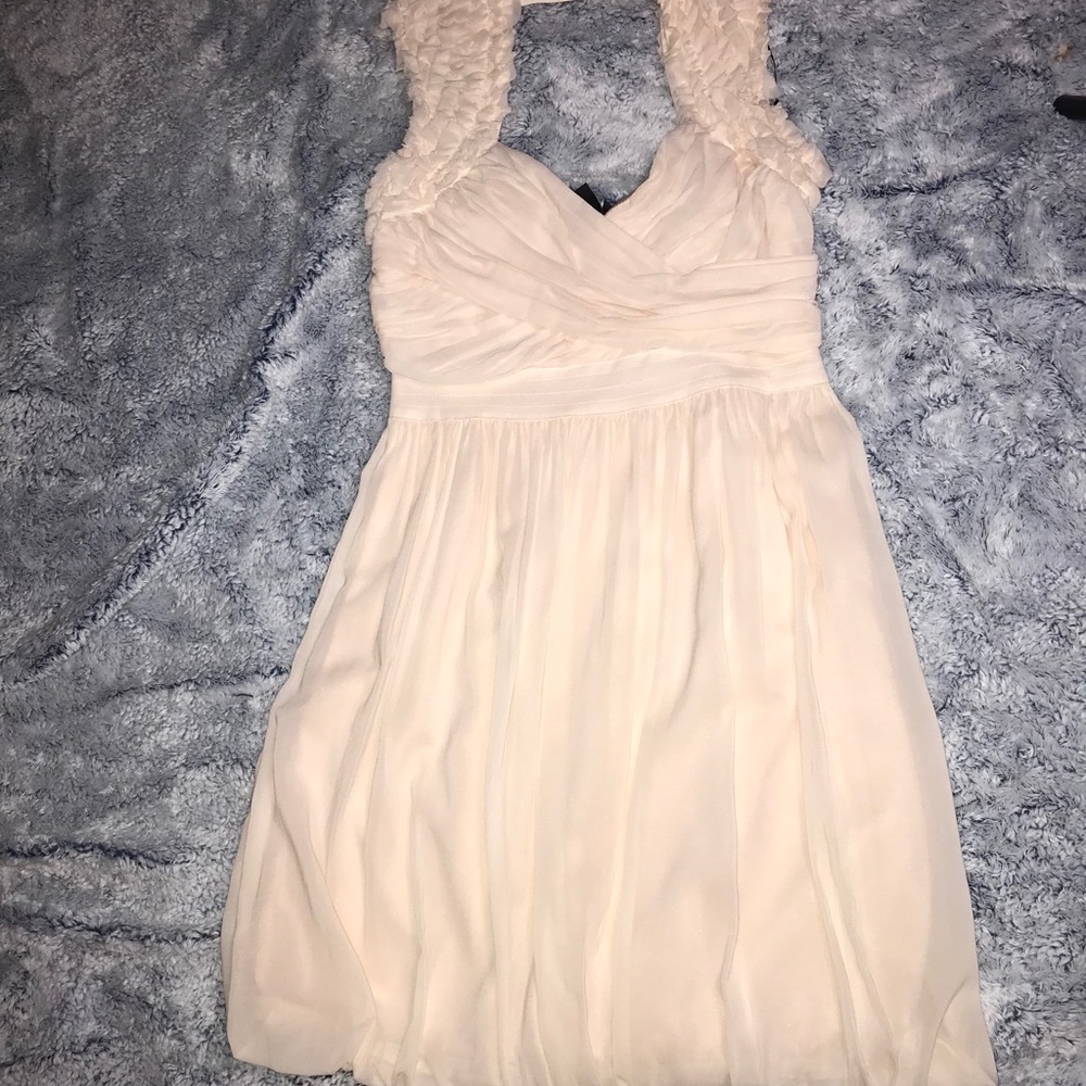 cream dress